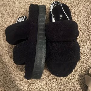 Ugg platform slippers